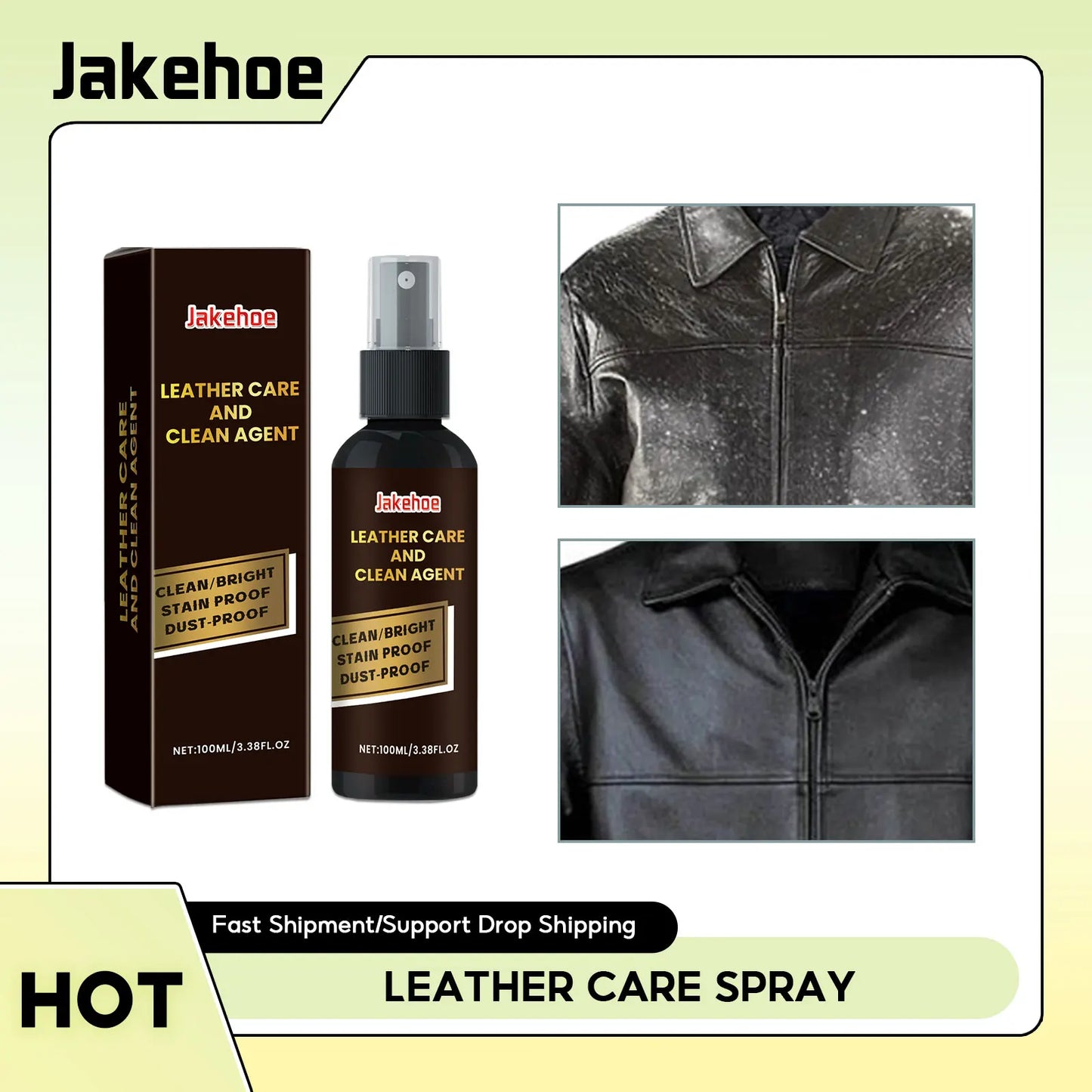 Spray d'entretien du cuir